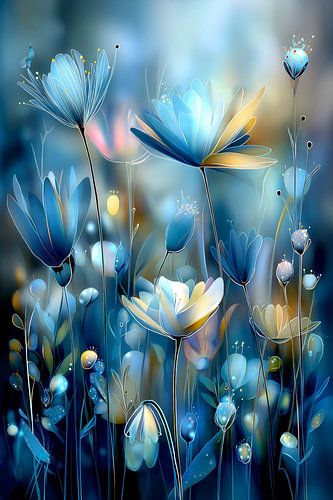 Dreamy flower meadow by ARTemberaubend