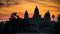 Zon opkomst Angkor Wat, Cambodja van Dirk Verwoerd thumbnail