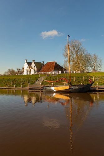 Reflection at the Waarhuis - Aduarderzijl, Groningen