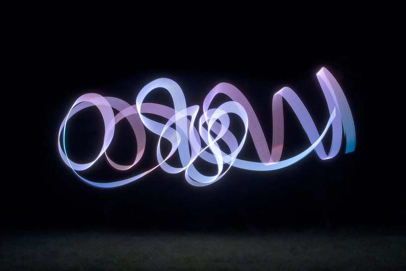 Lightpaintig by Pierre Verhoeven