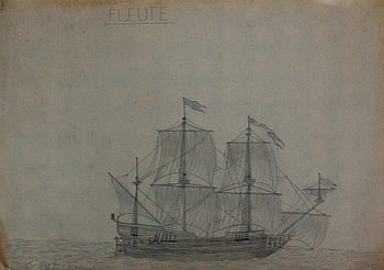 The Dutch Fleute – Maritime trade gold as a childhood memory