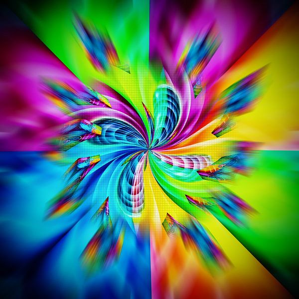 Abstrakt in Perfektion 5 von Walter Zettl