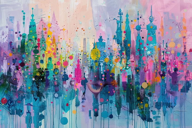 Urban Pulse by Abstract Painting