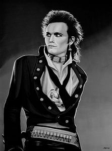 Adam Ant painting sur Paul Meijering