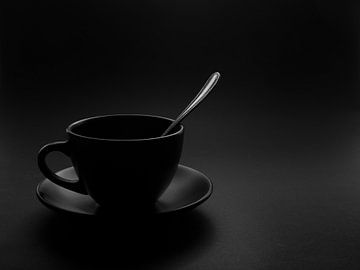 Zwarte koffie van Evelien Brouwer