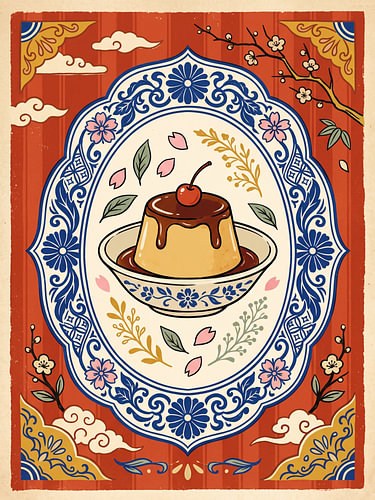 Japanese Caramel Flan