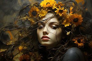 Das Sonnenblumenmädchen