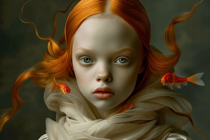 Bright eyes - meisjesportretten van Ton Kuijpers