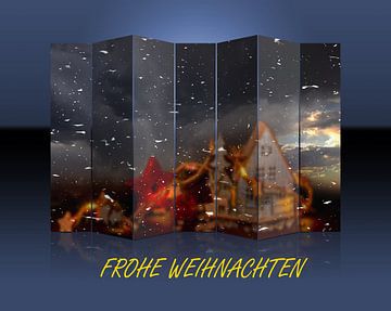 Konzept Weihnachten : Frohe Weihnachten von Michael Nägele