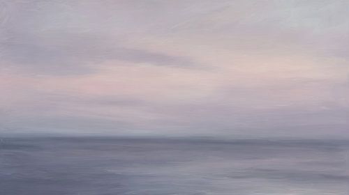 Rustig getij in Blush Lavender