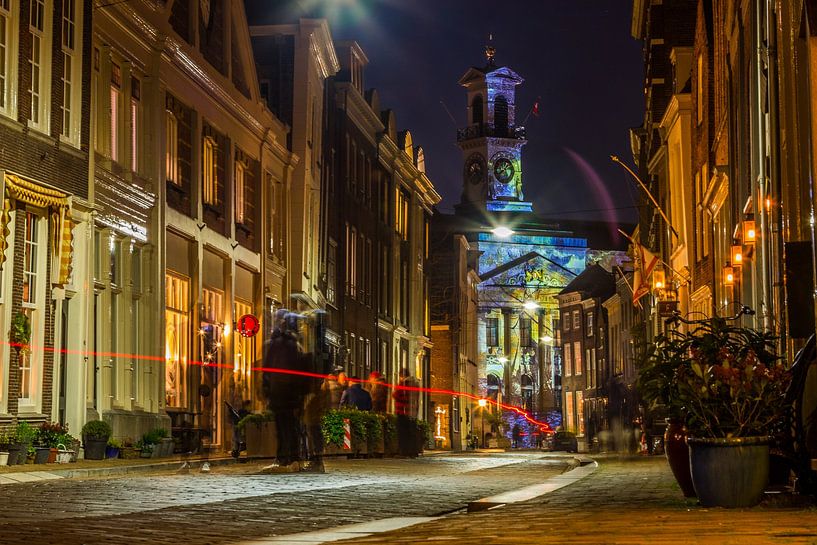 City Hall of Dordrecht during the Dordts December days by Lizanne van Spanje