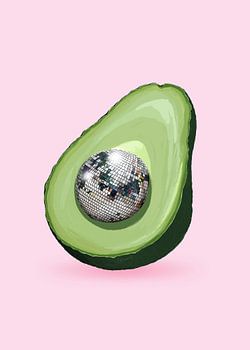 Avocado Disco Ball