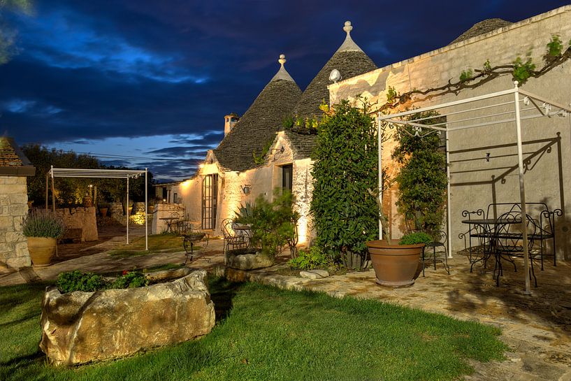 Trulli dans les Pouilles, Italie par Adelheid Smitt