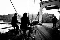 Amsterdam Brug  (zwart-wit) van Rob Blok thumbnail