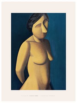 Vilhelm Lundstrøm - Standing Woman by Old Masters