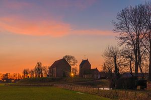 Sonnenaufgang in Ezinge