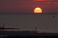 zonsondergang bij Breskens