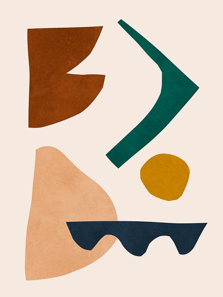 Expressive collage 10 by Vitor Costa