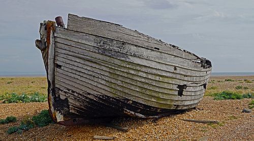 Bootwrak in Dungeness
