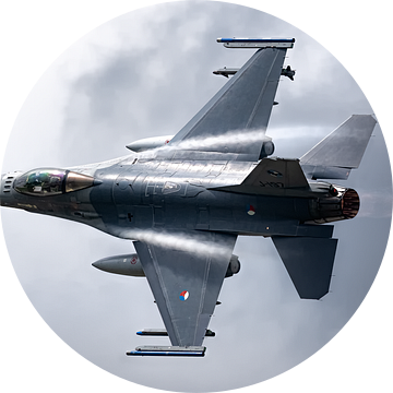 Nederlandse F-16 verlaat Volkel van Erben van der Lans