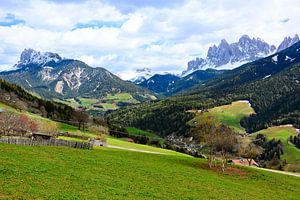 Villnösstal im Frühling