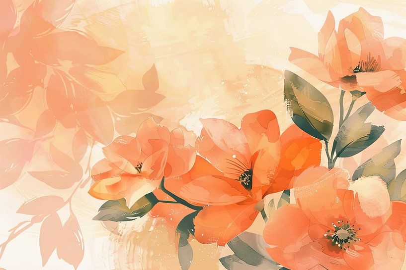 Blumen Frühlingsblumen von Poster Art Shop