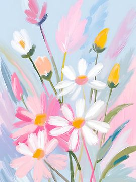 Wilde bloemen van Kim Karol / Ohkimiko