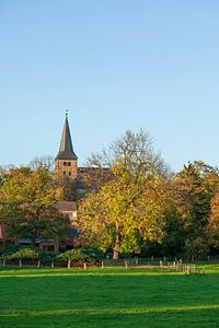 Kirche im Abendlicht, Lesum