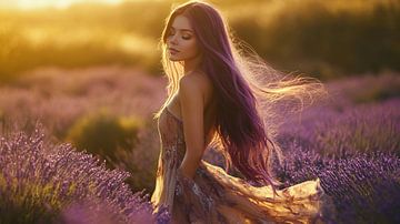 "Purple harmony in nature" by Esther Sigger