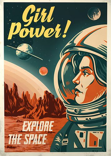 Girl Power Explore Space