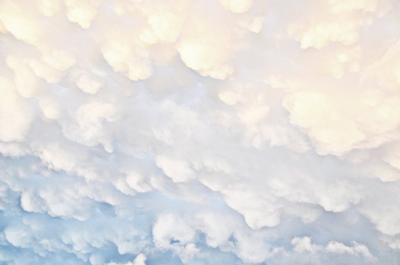 Mammatus clouds after a thunderstorm on a beautiful summer day by Jessica Berendsen