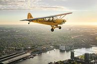 Aircraft above Amsterdam at sunset by Planeblogger thumbnail