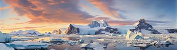 Peindre l'Antarctique sur Peinture Abstraite