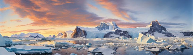 Peindre l'Antarctique par Peinture Abstraite