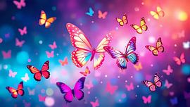 Fluttering art by Jean Pierre