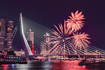 Wereld Havendagen 2024 vuurwerk 7 van Nuance Beeld