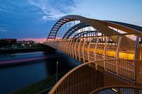 Three bridges over Amsterdam-Rhine Canal Utrecht