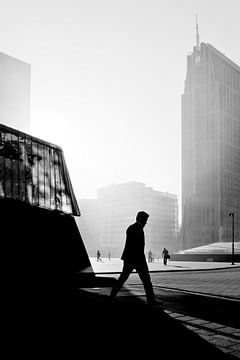 Station Square Rotterdam by Hans Zijffers