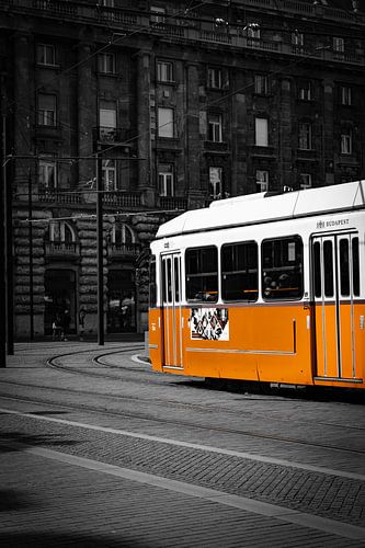 Tramway de Budapest sur Ahmad Albalkhi
