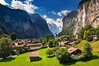 Lauterbrunnen, Zwitserland van Adelheid Smitt thumbnail