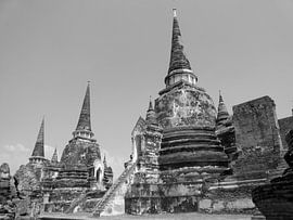 Black&White Buddha von Misja Vermeulen