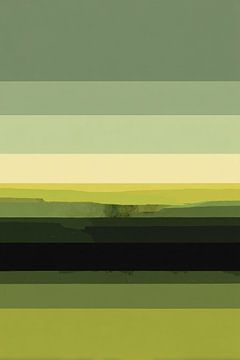 Les couches de l'horizon vert