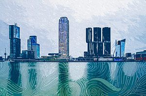Rotterdam Kop van Zuid Impressionismus