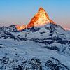 Suisse, Matterhorn, épisode 15 : coucher de soleil. sur Bfec.nl