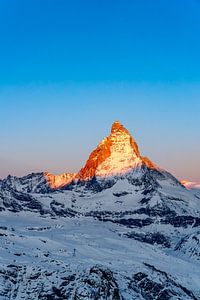 Suisse, Matterhorn, épisode 15 : coucher de soleil.