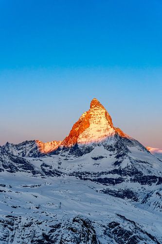 Switzerland: Matterhorn, episode 15 – sunset.