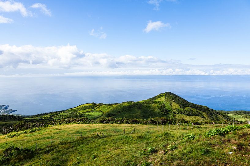 Azoren archipel, Terceira, prachtige vulkaaneilanden in Atlantische Oceaan. van Marjolein Zijlstra