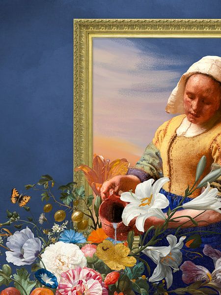 Het Melkmeisje – the Floral Edition par Marja van den Hurk