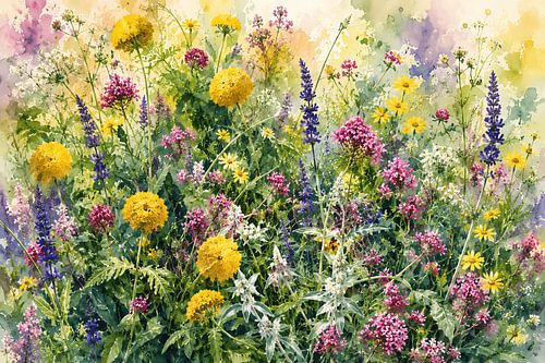 Sommerwildblumen