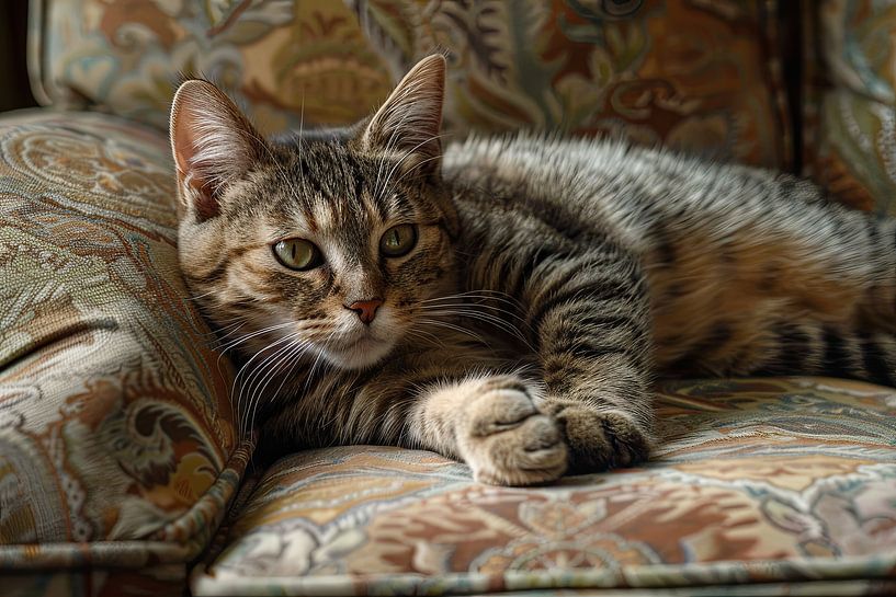 katten in en rondom het huis van Egon Zitter